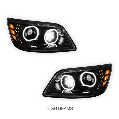 Hino 165 (2006 - 2010) LED Sequential Signal Projector Headlights LH + RH