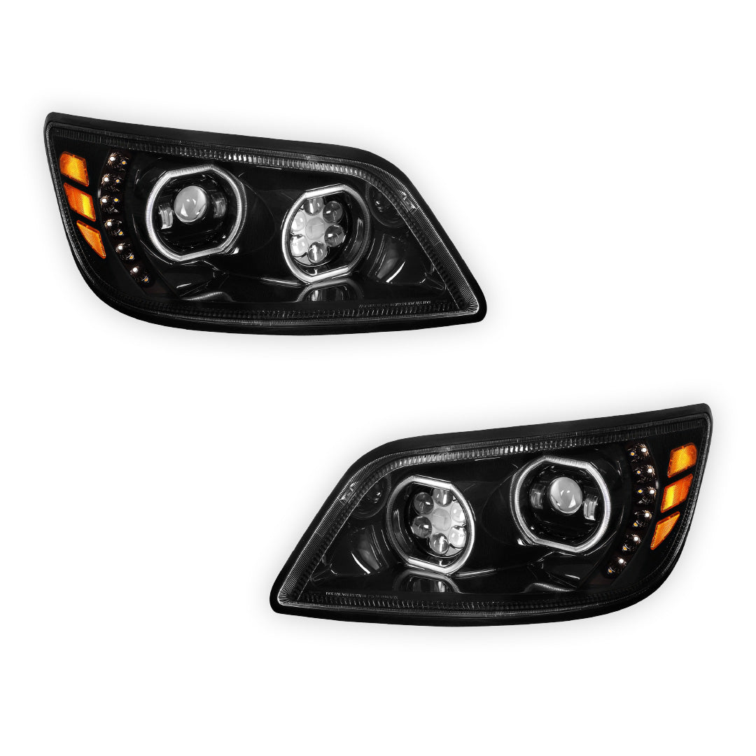 Hino 165 (2006 - 2010) LED Sequential Signal Projector Headlights LH + RH