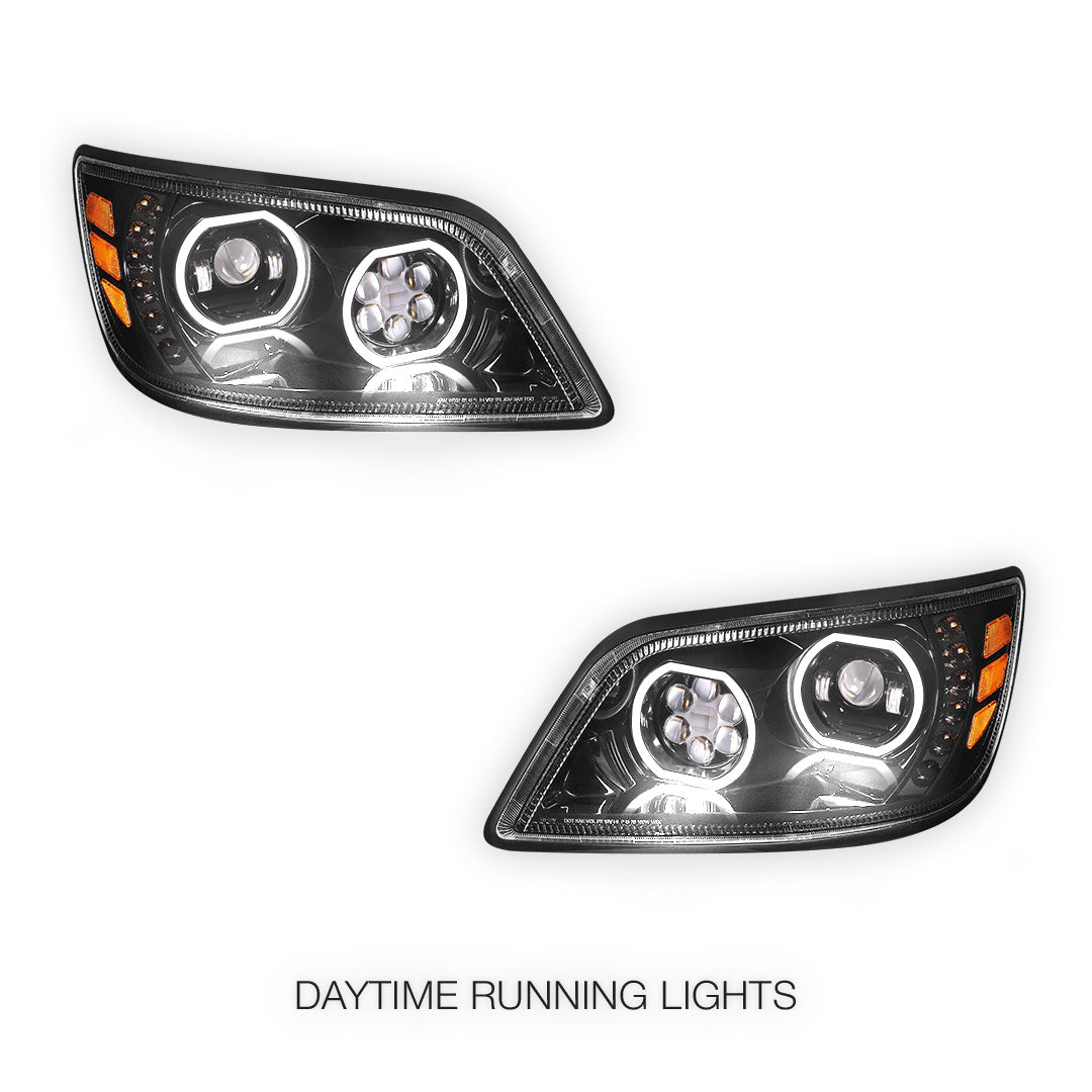Hino 145 (2005 - 2010) LED Sequential Signal Projector Headlights LH + RH