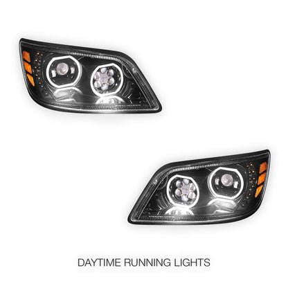 Hino 145 (2005 - 2010) LED Sequential Signal Projector Headlights LH + RH