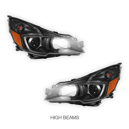 Subaru Outback (2010 - 2014) Pair Projector Headlights LH + RH
