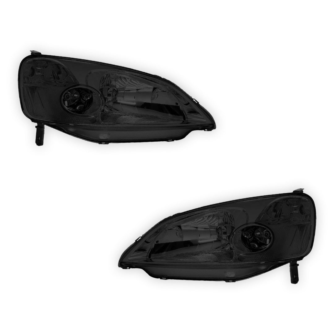 Honda Civic (2001 - 2003) Replacement Headlights LH + RH