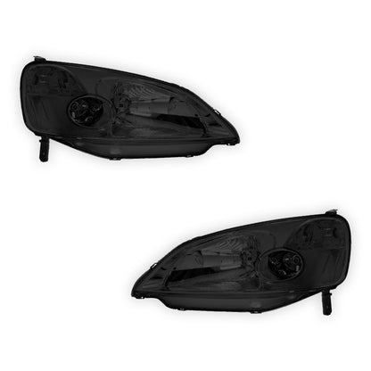 Honda Civic (2001 - 2003) Replacement Headlights LH + RH