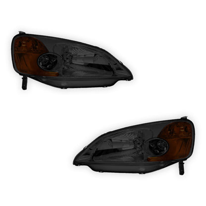 Honda Civic (2001 - 2003) Replacement Headlights LH + RH