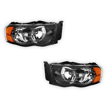 Dodge RAM 1500 (2002 - 2005) Replacement Headlights LH + RH