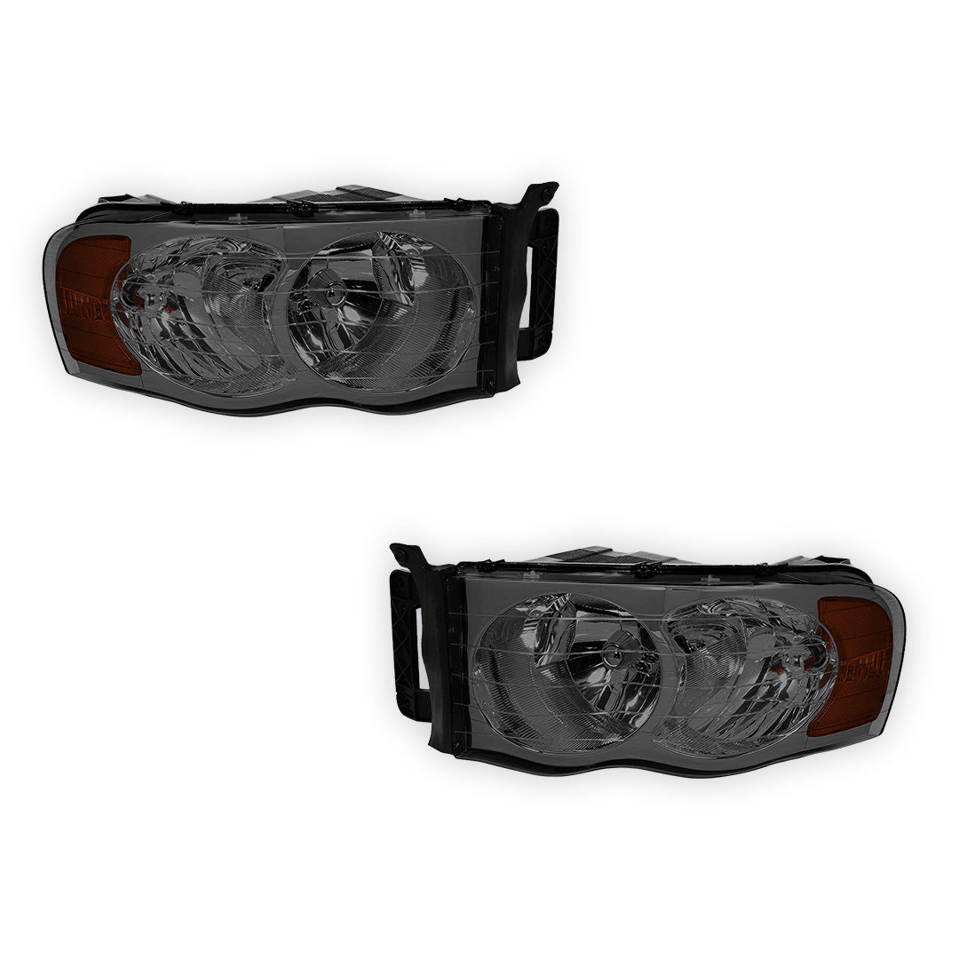 Dodge RAM 1500 (2002 - 2005) Replacement Headlights LH + RH