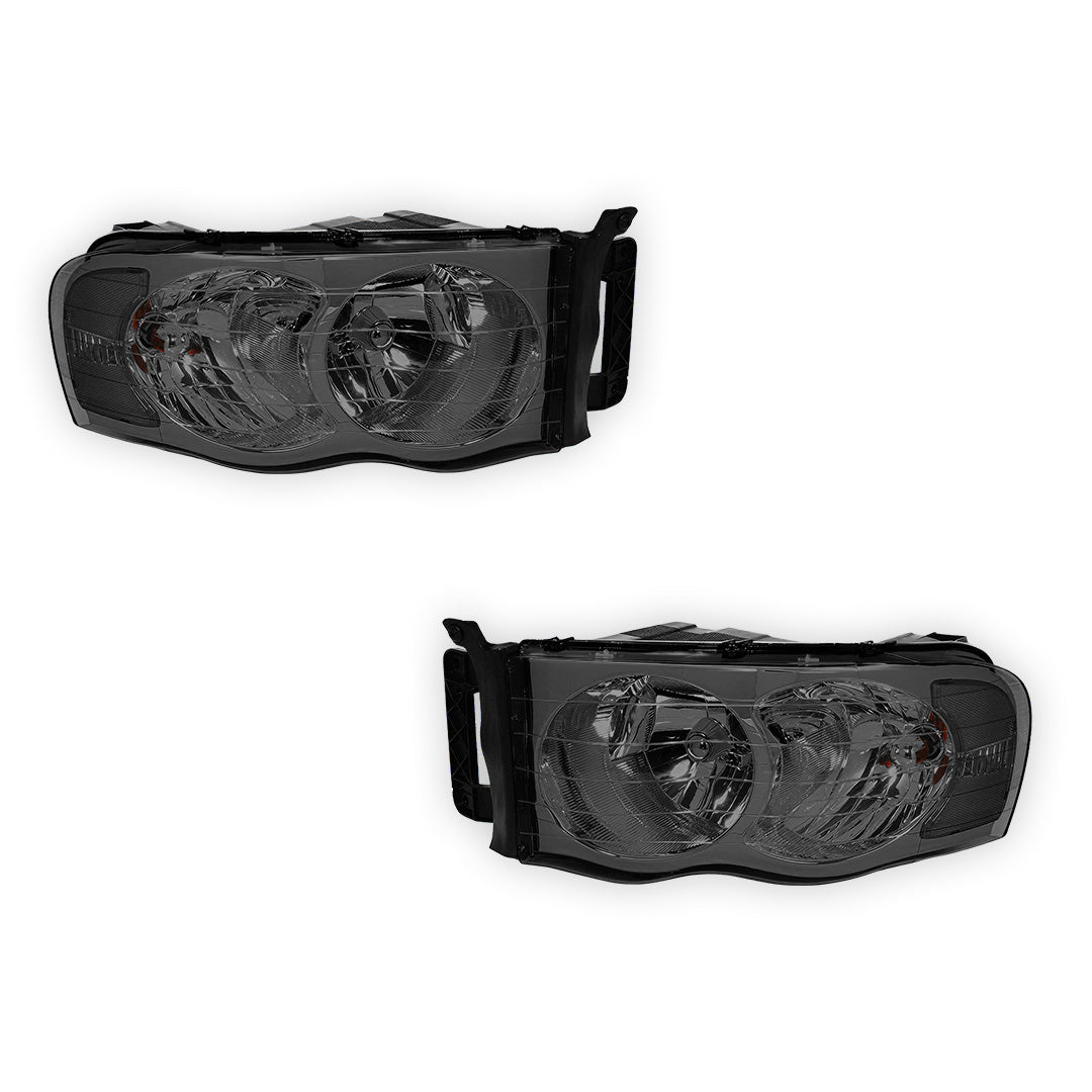 Dodge RAM 1500 (2002 - 2005) Replacement Headlights LH + RH