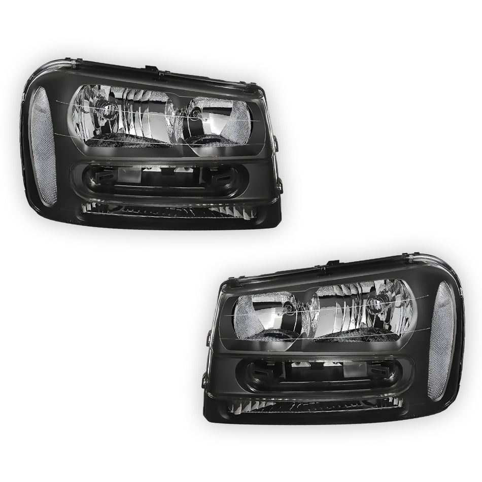 Chevrolet Trailblazer EXT  LS / LT / LTZ (2002 - 2006) Replacement Headlights LH + RH
