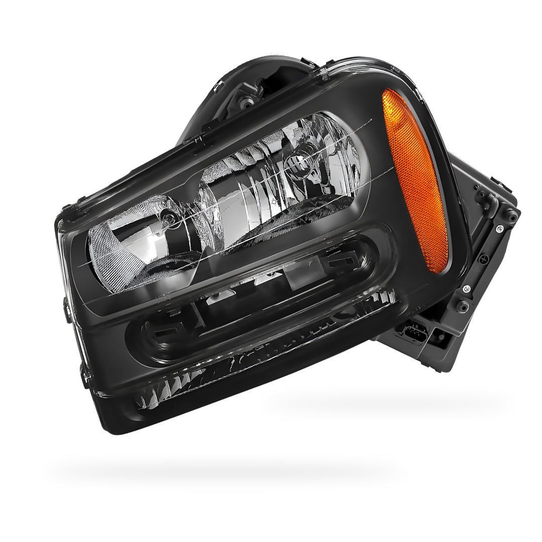Chevrolet Trailblazer EXT  LS / LT / LTZ (2002 - 2006) Replacement Headlights LH + RH