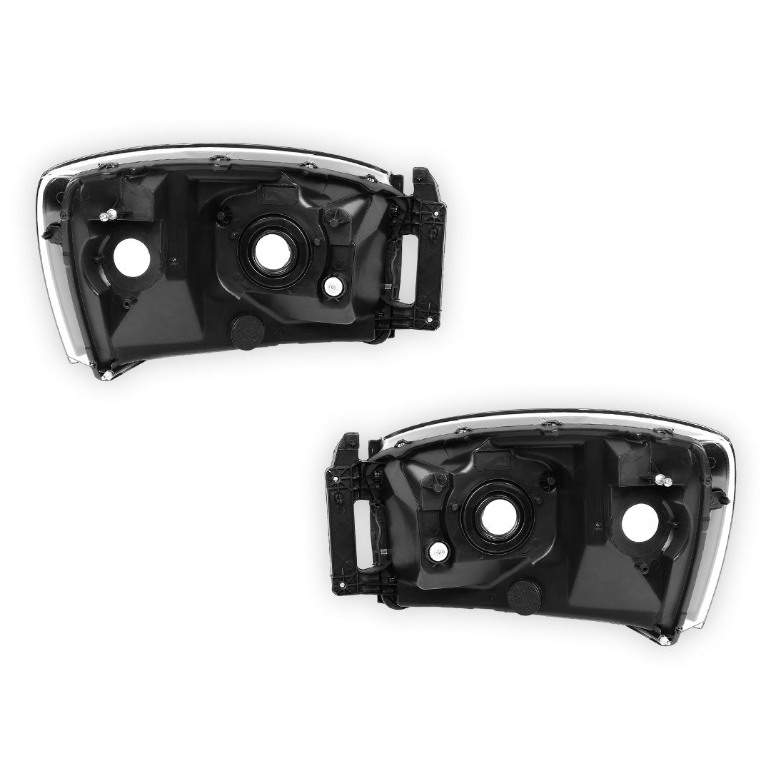 Dodge RAM 3500 (2006 - 2009) Replacement Headlights LH + RH