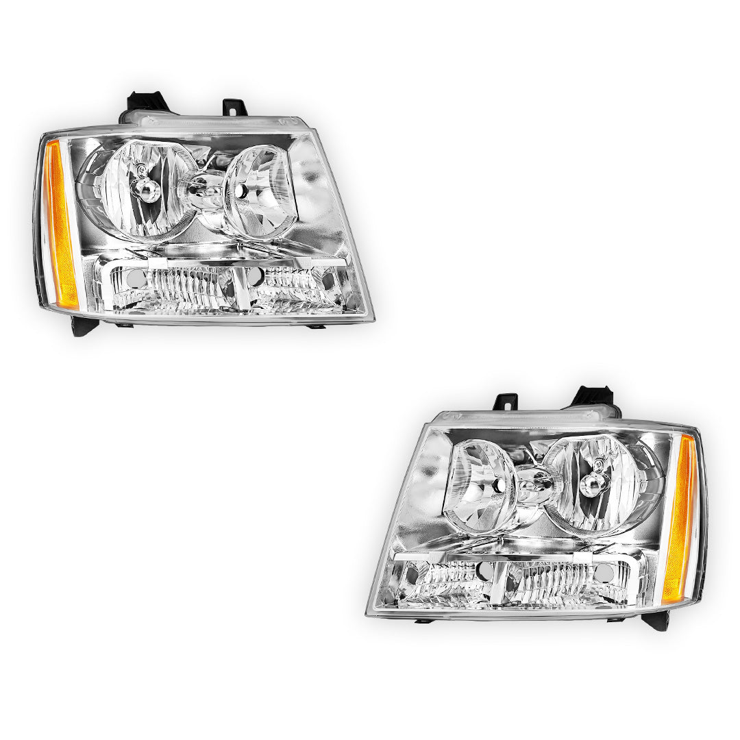 Chevrolet Avalanche LS / LT / LTZ (2007 - 2013) Replacement Headlights LH + RH