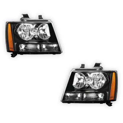 Chevrolet Suburban 2500 LS / LT / LTZ (2007 - 2013) Replacement Headlights LH + RH