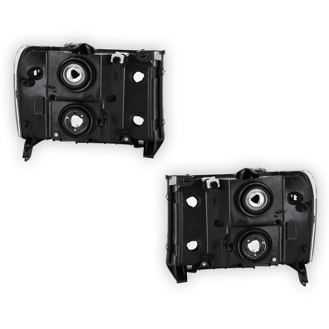 GMC Sierra 3500 HD Denali / SLE / SLT (2007 - 2014) Replacement Headlights LH + RH