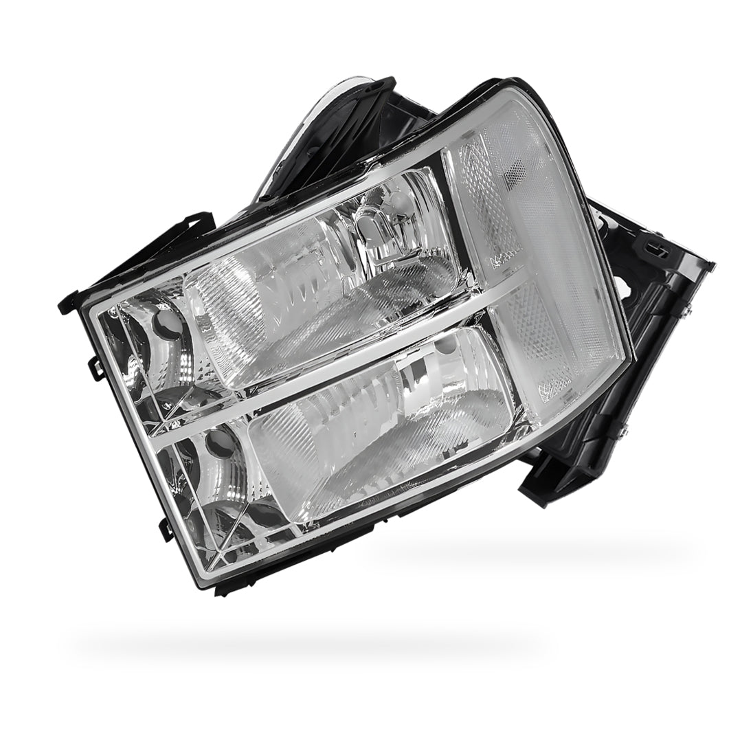 GMC Sierra 3500 HD Denali / SLE / SLT (2007 - 2014) Replacement Headlights LH + RH