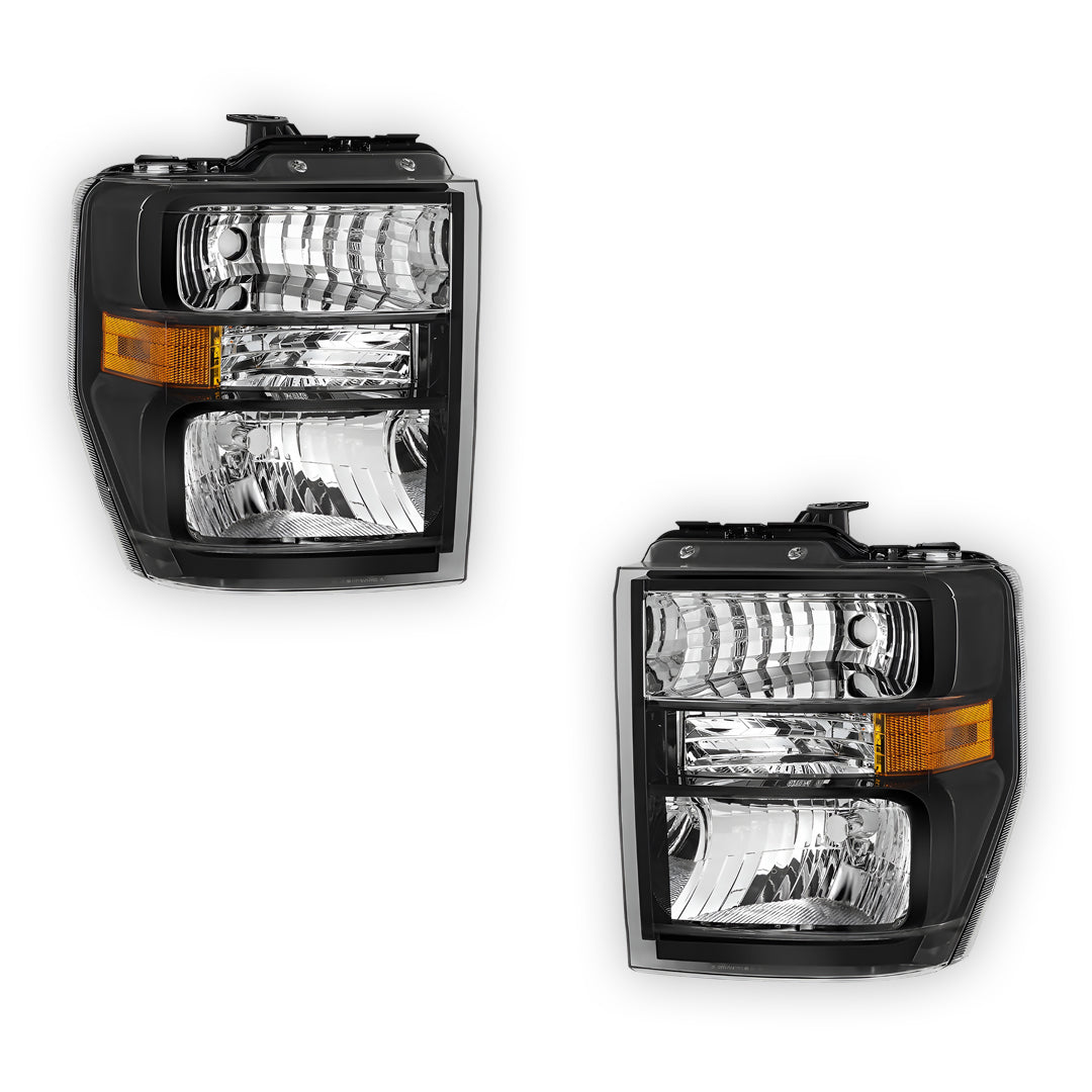 Ford E-350 Super Duty (2008 - 2021) Replacement Headlights LH + RH