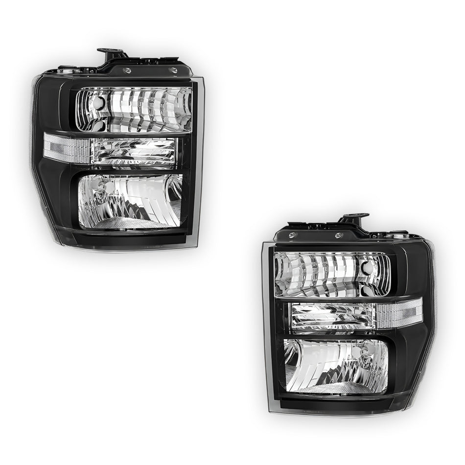 Ford E-450 Super Duty (2008 - 2021) Replacement Headlights LH + RH