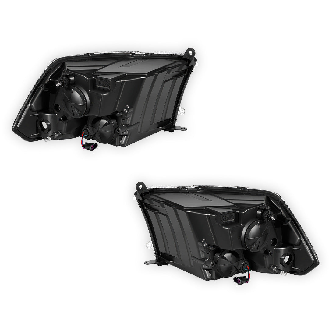 Dodge RAM 1500 (2009 - 2010) LED Replacement Headlights LH + RH