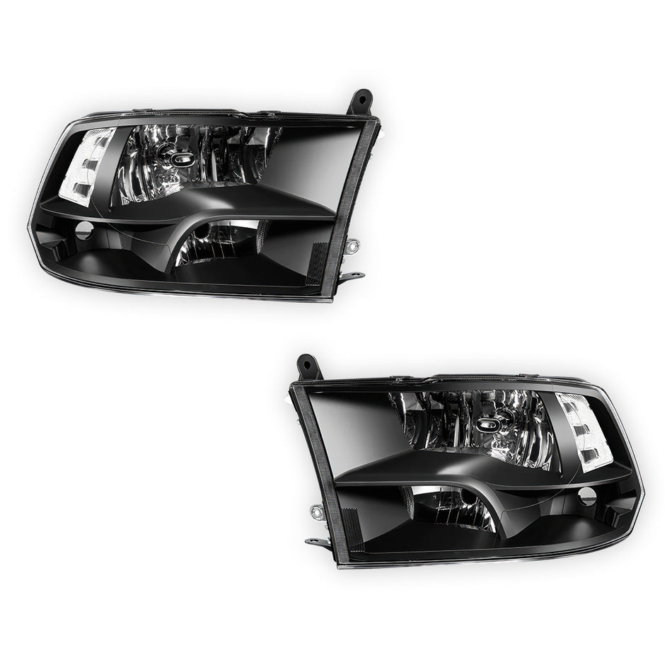 Dodge RAM 1500 (2009 - 2010) LED Replacement Headlights LH + RH