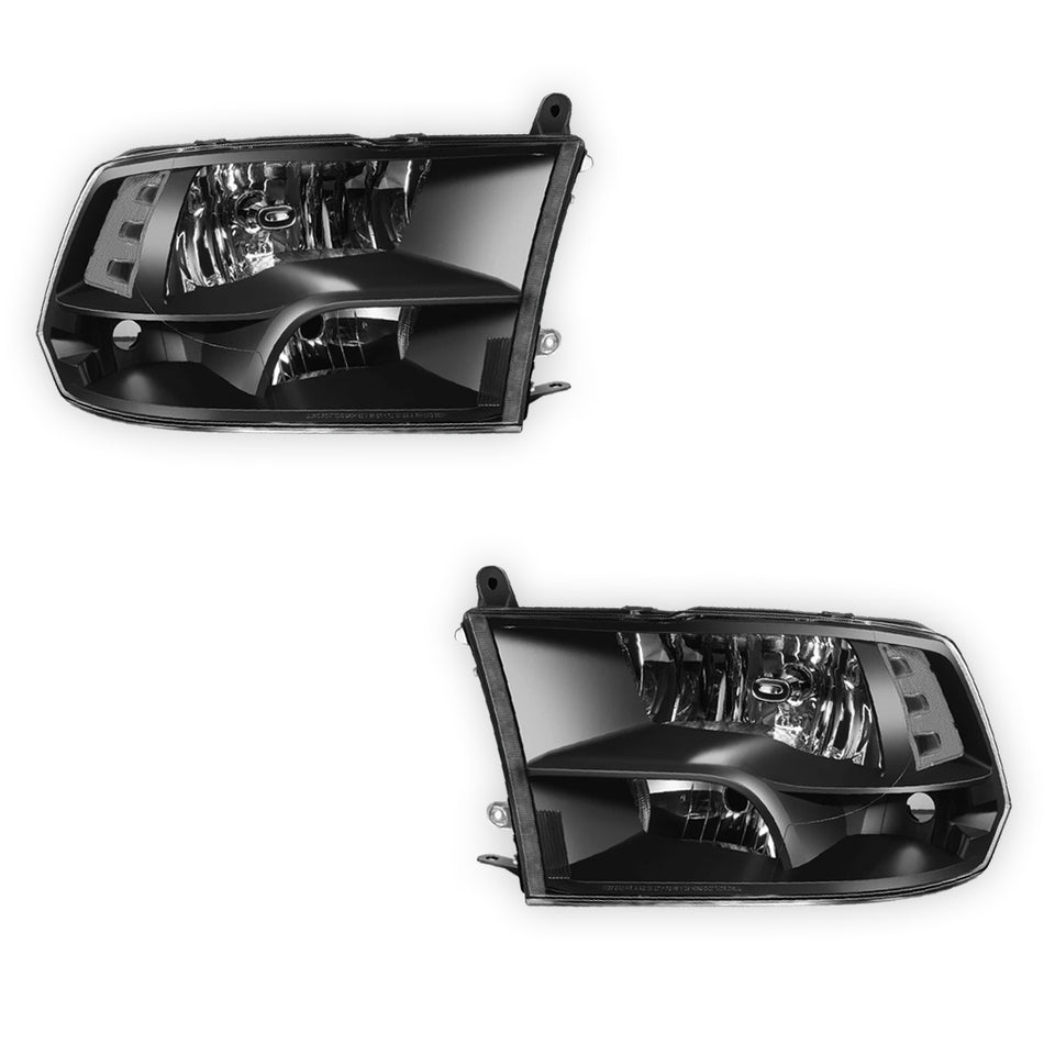 Dodge RAM 3500 (2010) LED Replacement Headlights LH + RH
