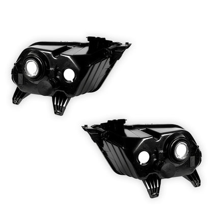 Ford Mustang (2010 - 2014) Replacement Headlights LH + RH