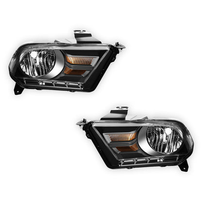 Ford Mustang (2010 - 2014) Replacement Headlights LH + RH