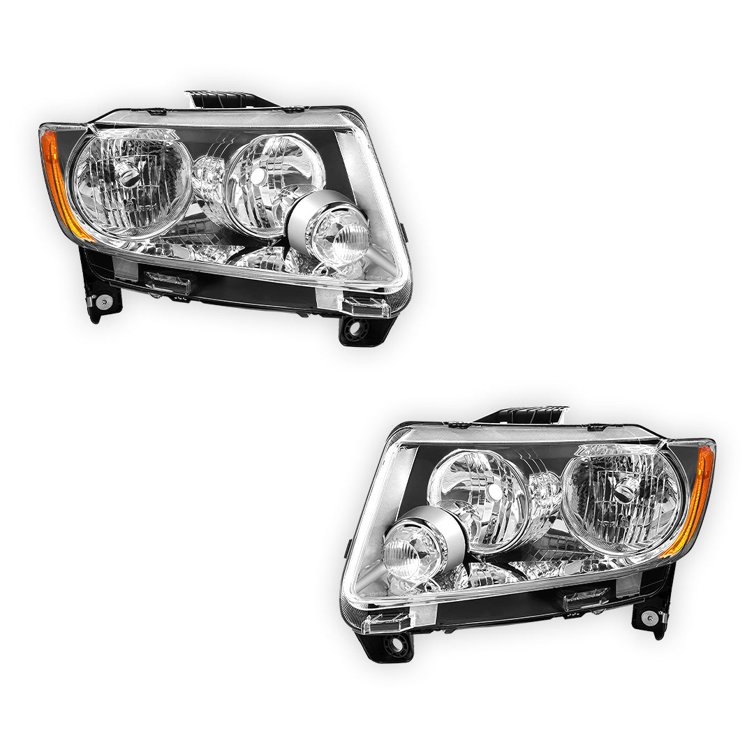 Jeep Grand Cherokee (2011 - 2013) Replacement Headlights LH + RH