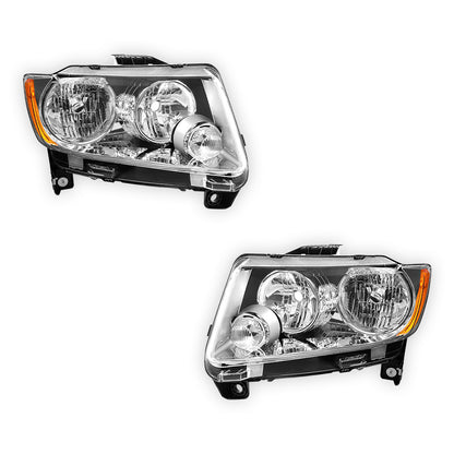 Jeep Grand Cherokee (2011 - 2013) Replacement Headlights LH + RH