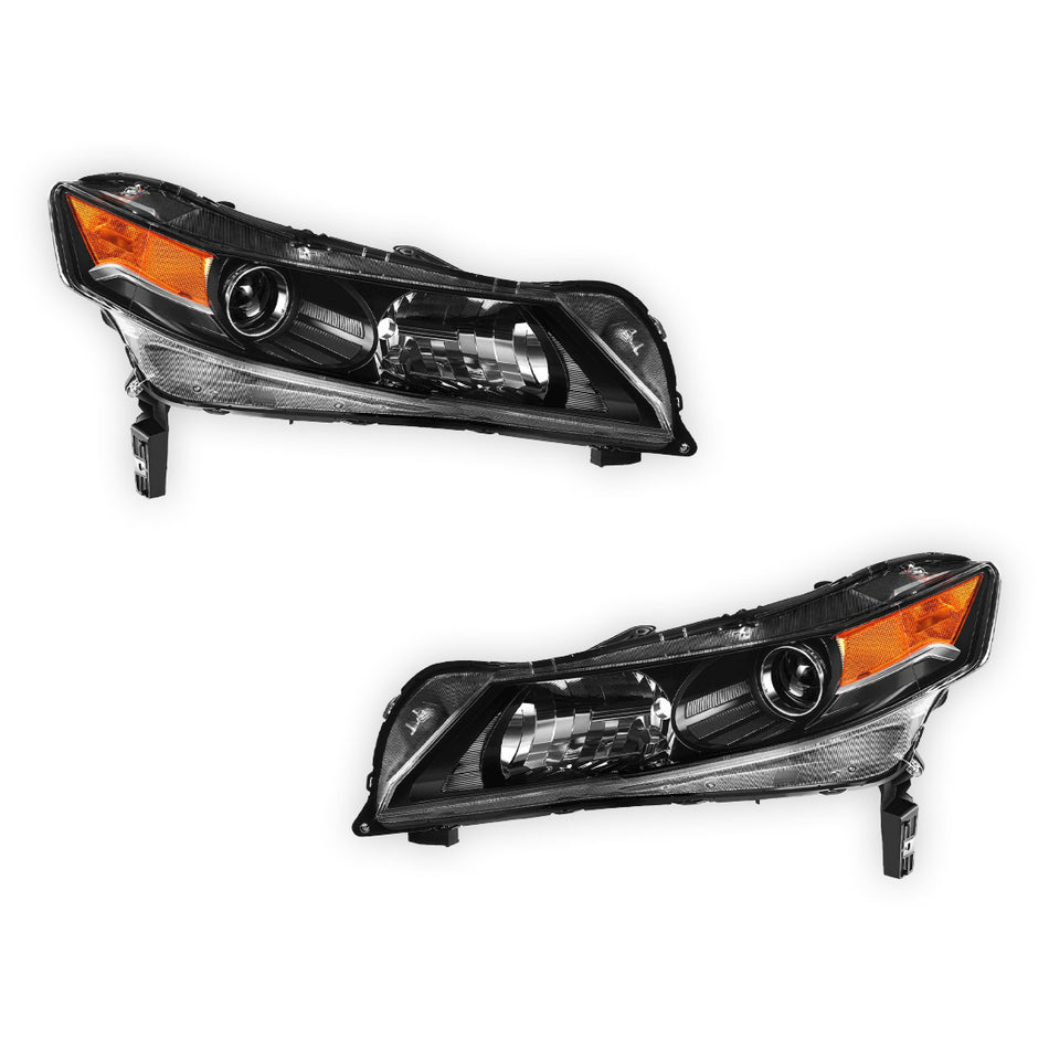 Acura TL (2012 - 2014) Replacement Projector Headlights LH + RH