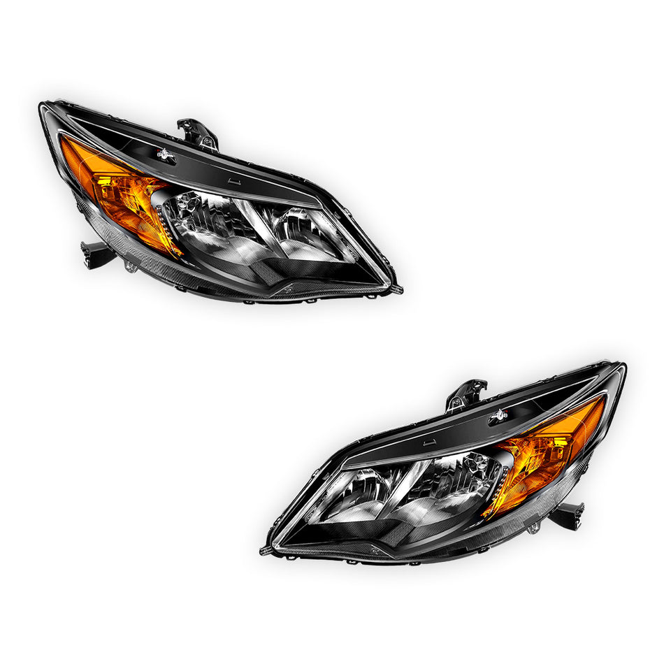 Honda Civic (2014 - 2015) Replacement Headlights LH + RH