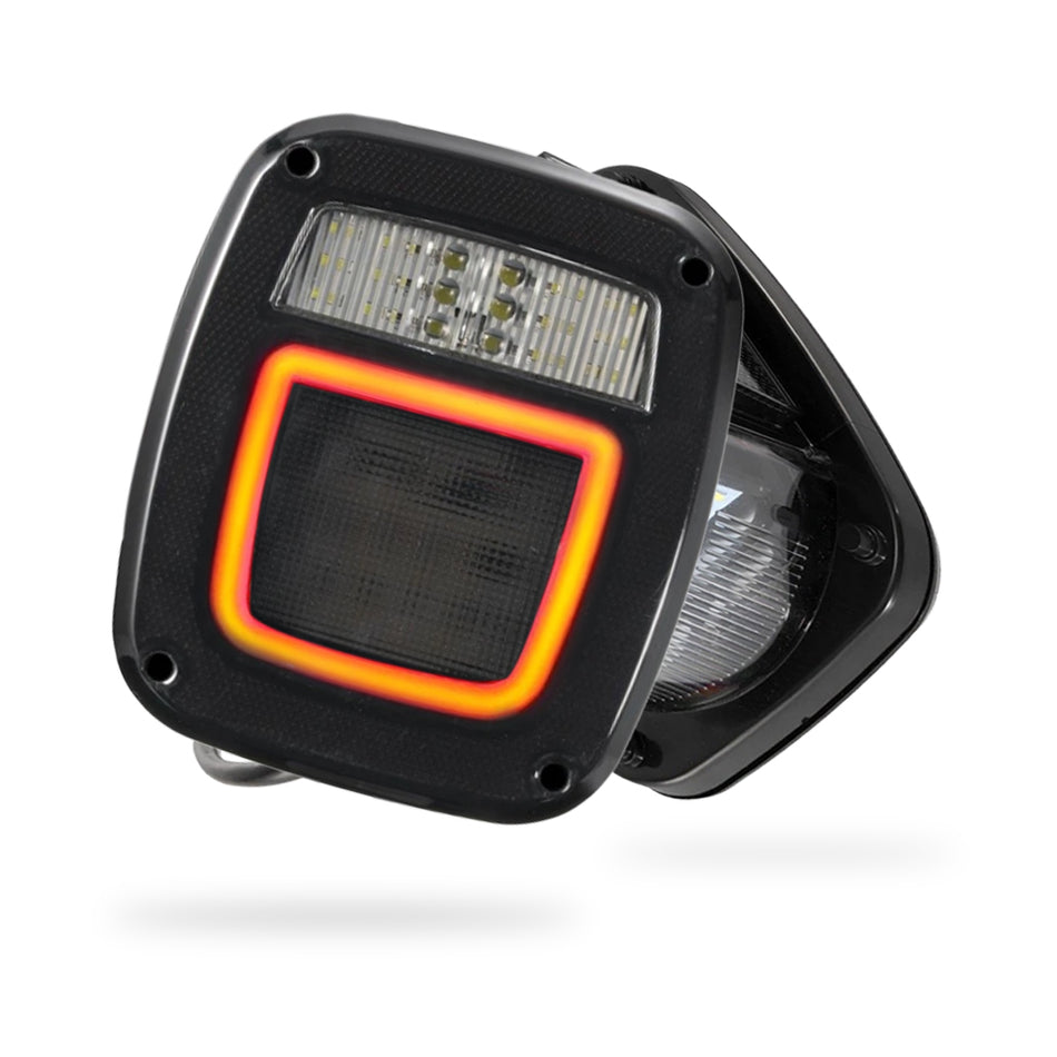 Jeep Wrangler YJ / TJ (1986 - 2006) LED Tail Lights LH + RH