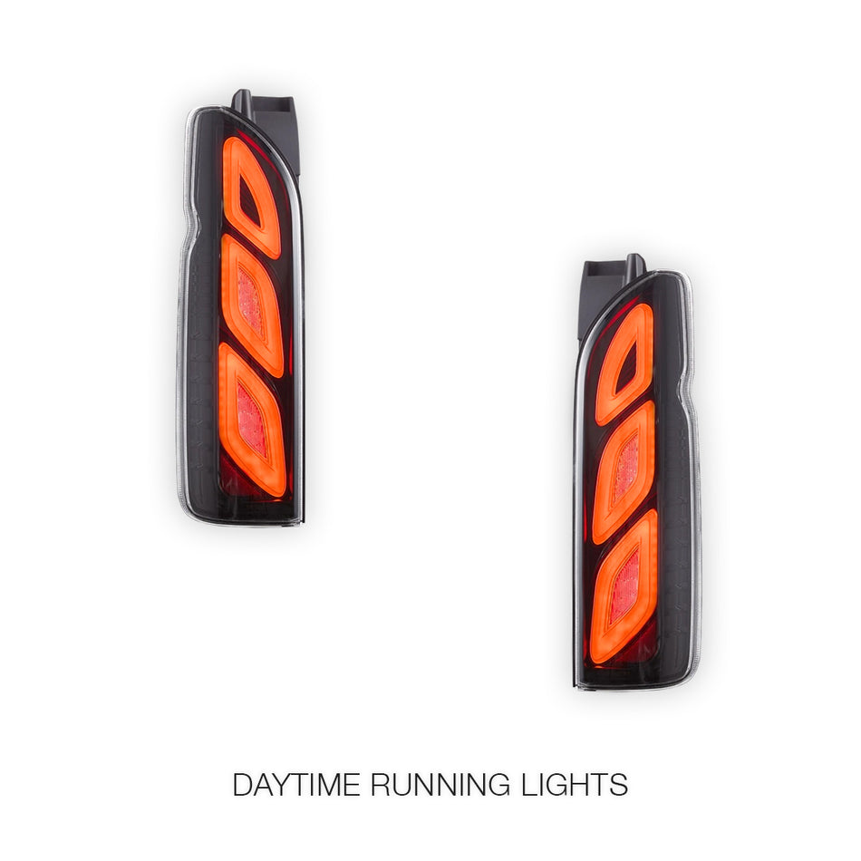 Toyota HiAce H200 (2005 - 2018) LED Tail Lights LH + RH