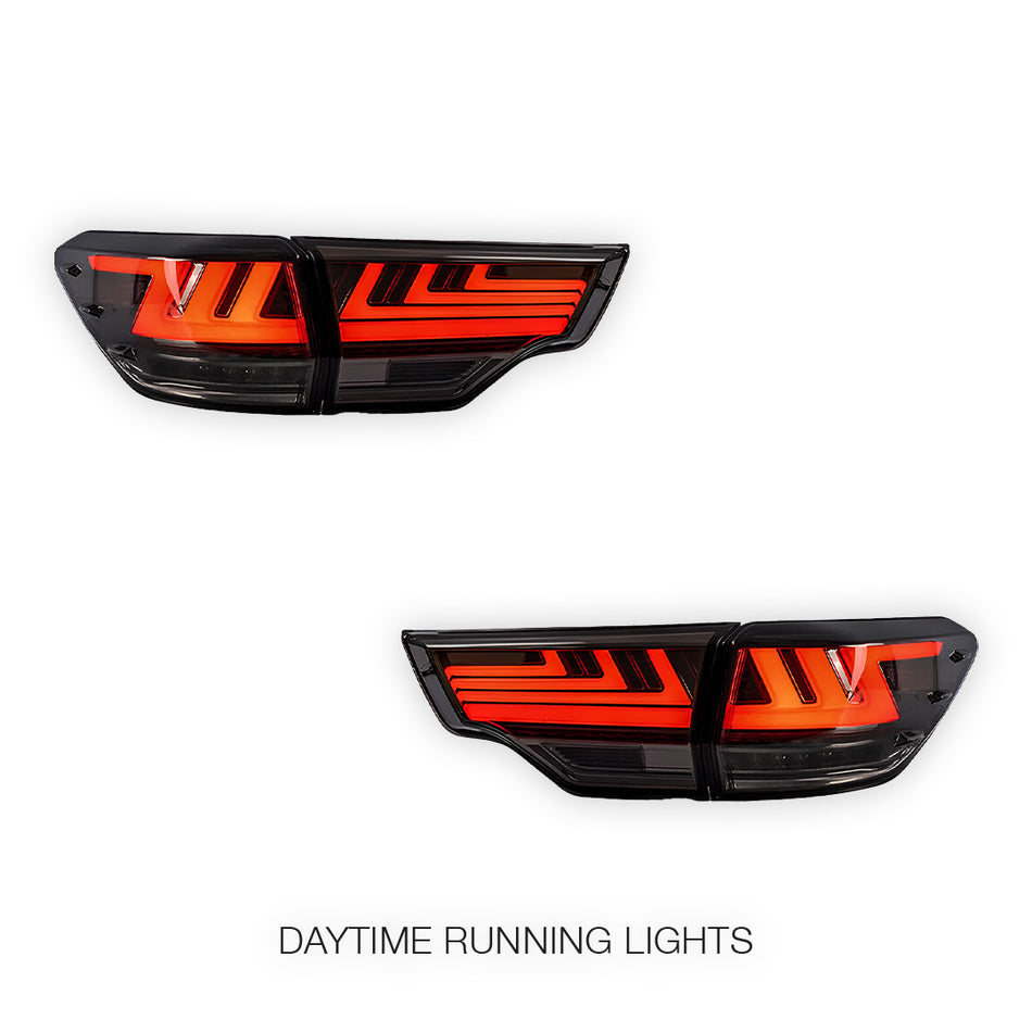 Toyota Kluger XU50 (2015 - 2019) LED Tail Lights LH + RH