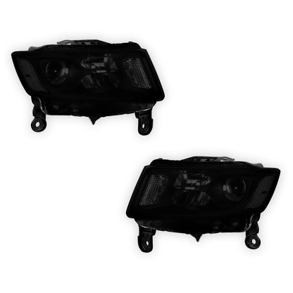 Jeep Grand Cherokee (2014 - 2016) Replacement Projector Headlights LH + RH