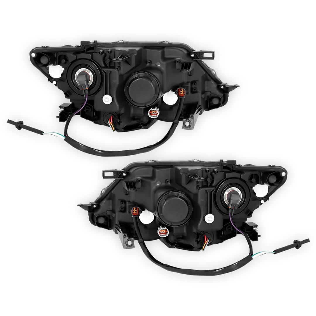 Nissan Rogue (2014 - 2016) LED DRL Replacement Headlights LH + RH