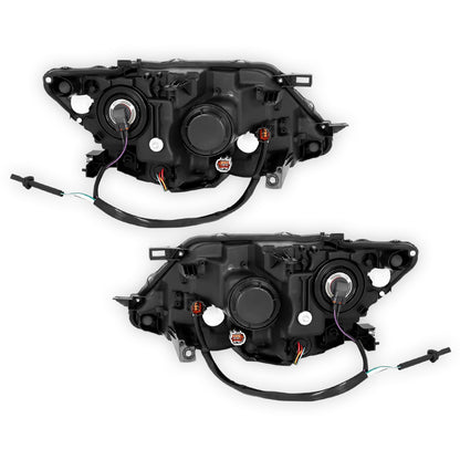 Nissan Rogue (2014 - 2016) LED DRL Replacement Headlights LH + RH