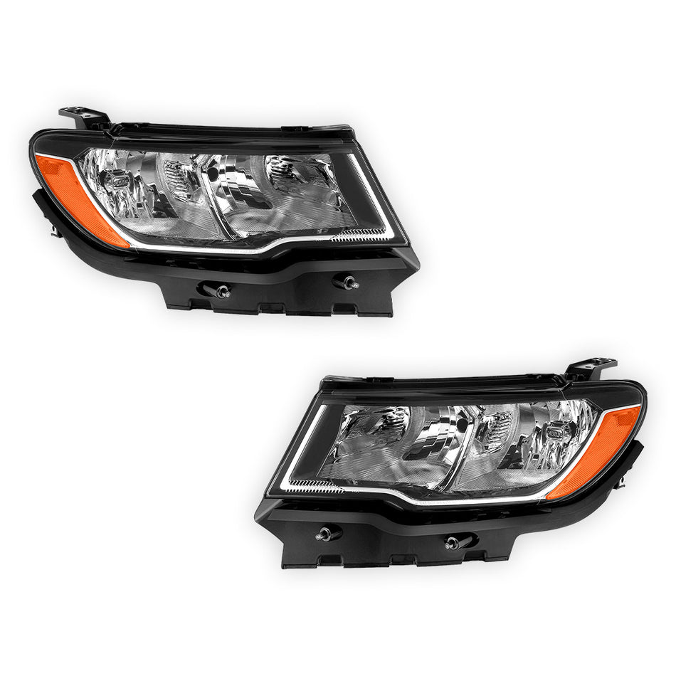 Jeep Compass (2017 - 2021) Replacement Headlights LH + RH