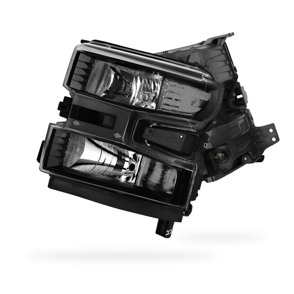 Chevrolet Silverado 1500 LTD Custom / Custom Trail Boss / WT (2022) Replacement Headlights LH + RH