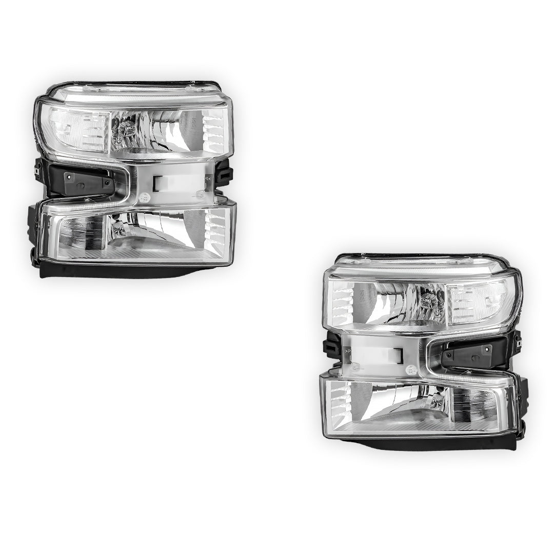 Chevrolet Silverado 1500 LTD Custom / Custom Trail Boss / WT (2022) Replacement Headlights LH + RH