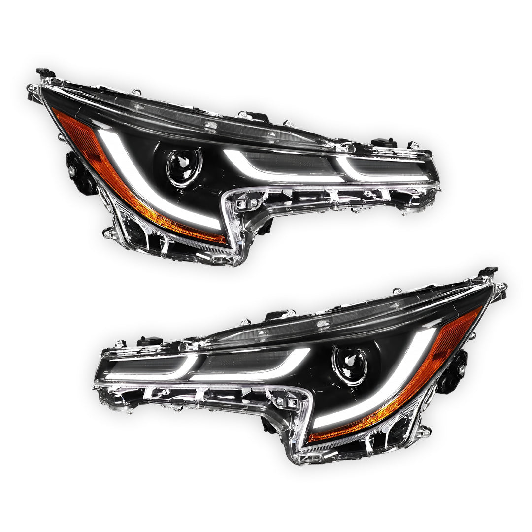 Toyota Corolla (2019 - 2024) LED DRL Replacement Projector Headlights LH + RH