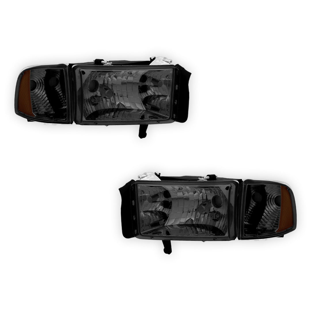 Dodge RAM 1500 (1994 - 2001) Replacement Headlights LH + RH