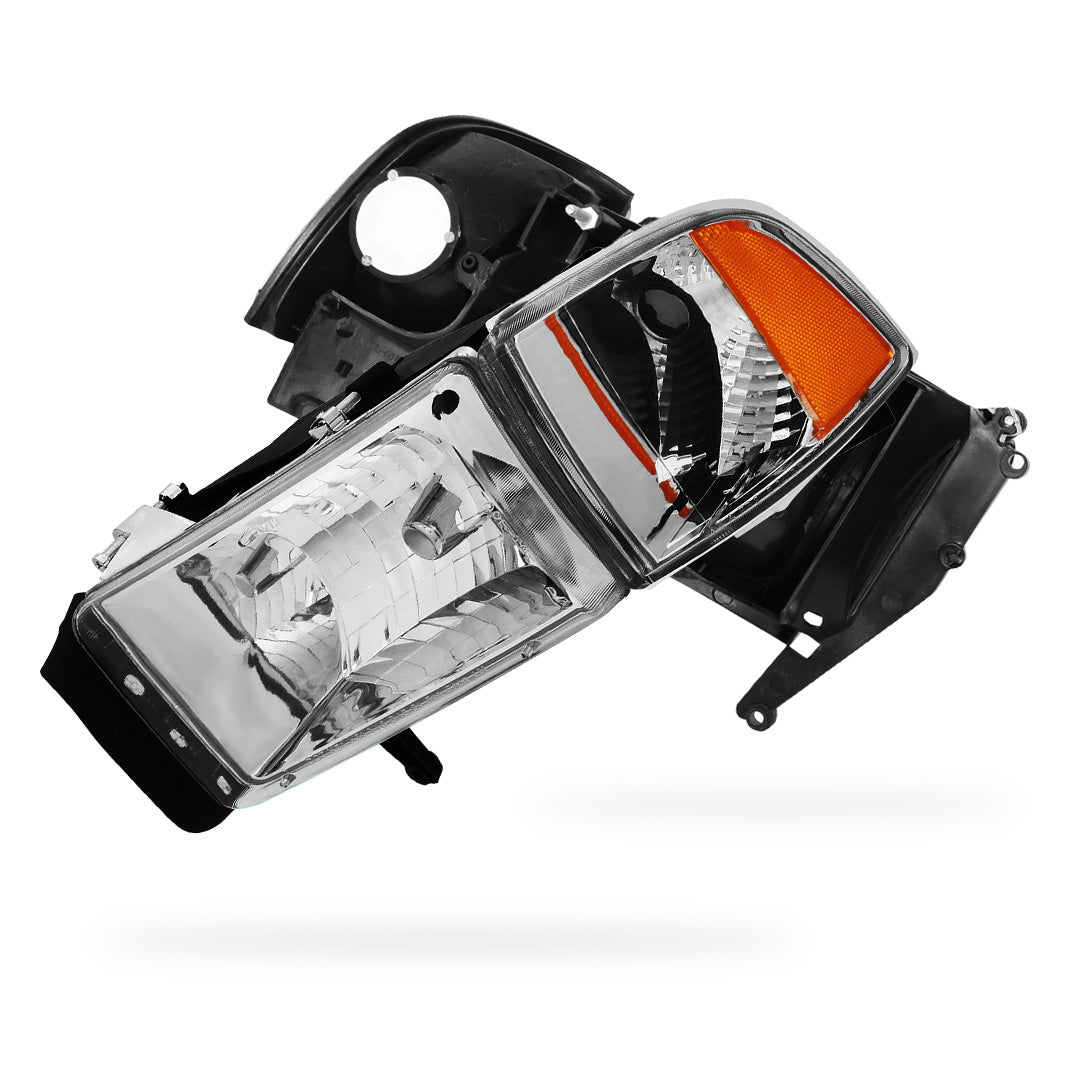 Dodge RAM 2500 (1994 - 2002) Replacement Headlights LH + RH