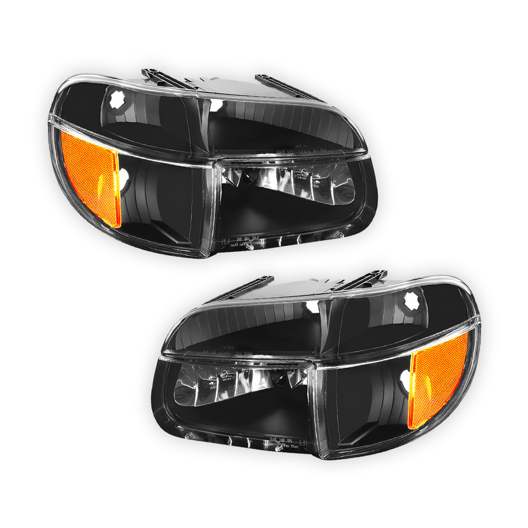 Mercury Mountaineer (1997) Replacement Headlights LH + RH