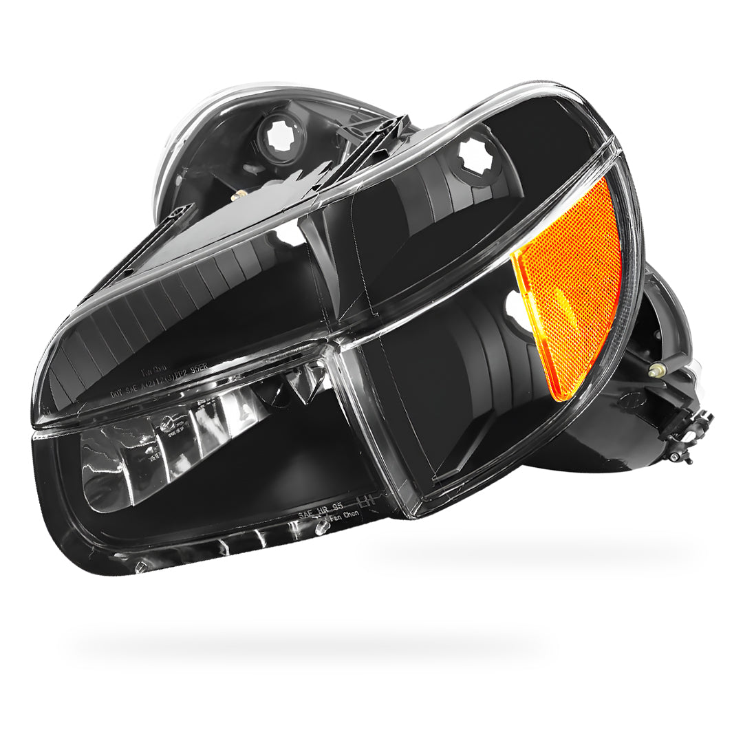 Mercury Mountaineer (1997) Replacement Headlights LH + RH