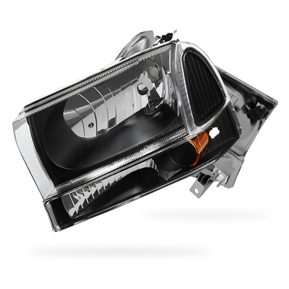 Ford F-350 Super Duty (1999 - 2004) Replacement Headlights and Bumper Lights LH + RH