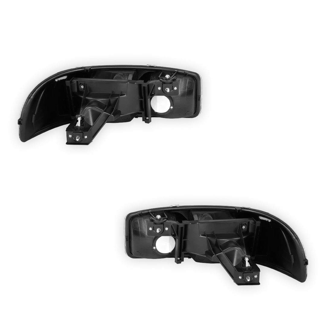 GMC Sierra 3500 SLE / SLT (2001 - 2007) Replacement Headlights LH + RH
