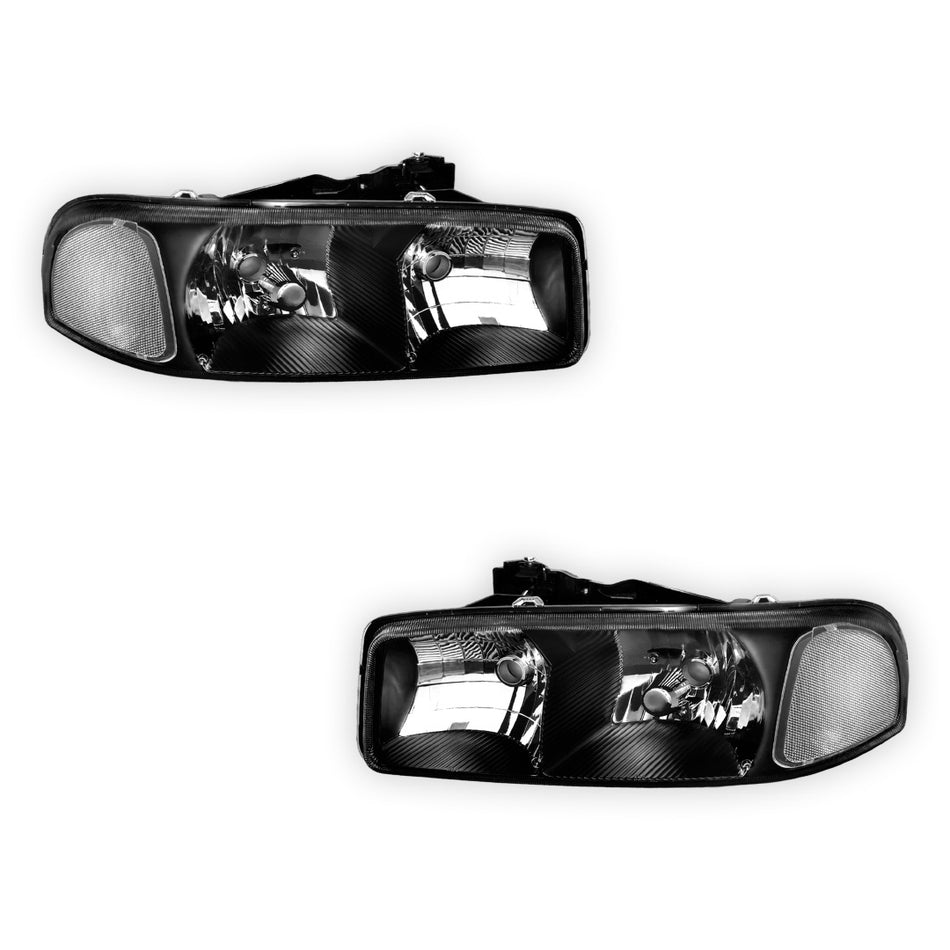 GMC Yukon SLE / SLT (1999 - 2006) Replacement Headlights LH + RH