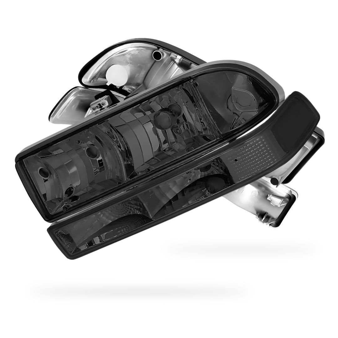 Chevrolet S10 LS / LT / ZR2 (1998 - 2004) Replacement Headlights and Bumper Lights LH + RH