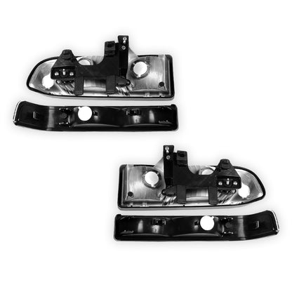 Chevrolet Blazer (1998 - 2004) Replacement Headlights and Bumper Lights LH + RH
