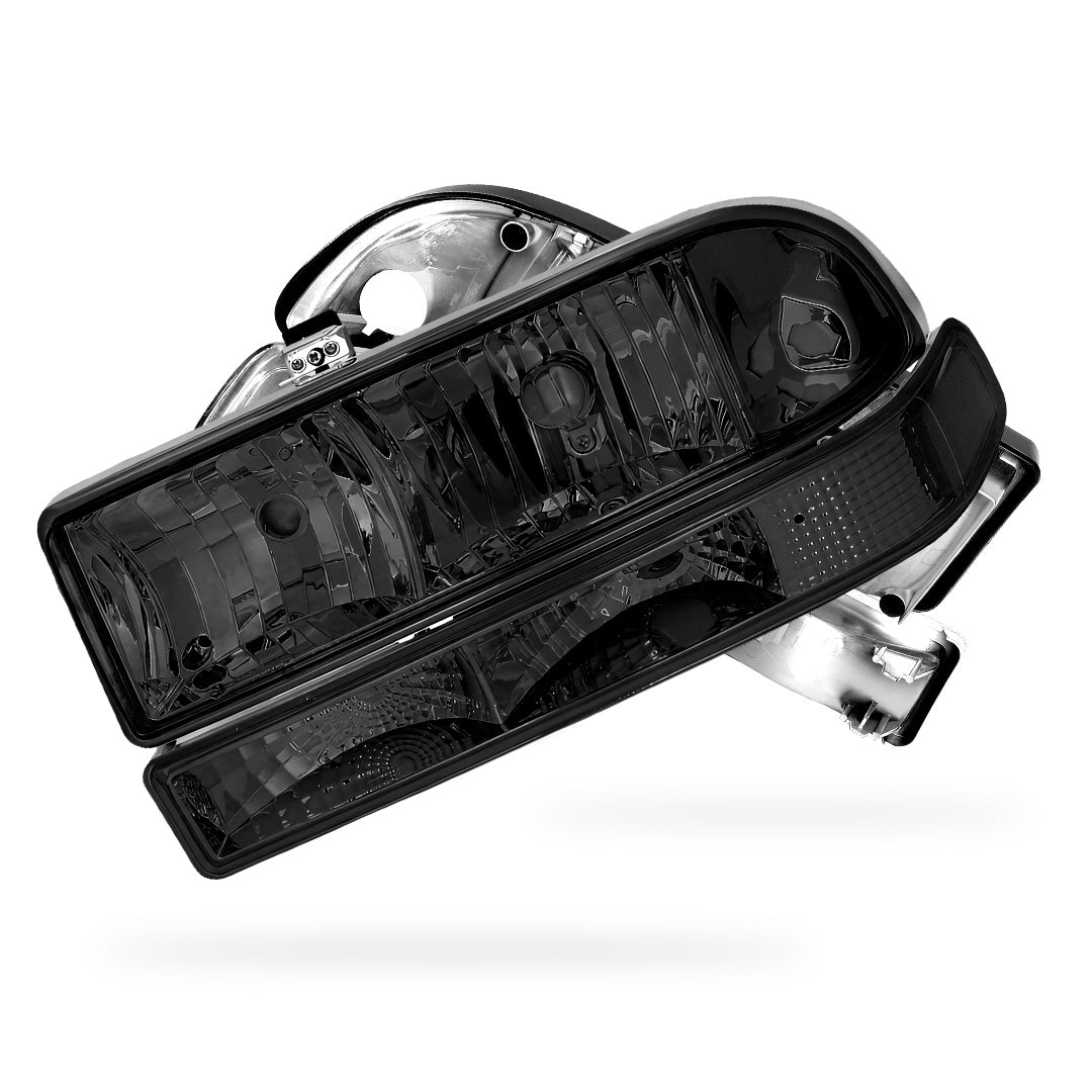 Chevrolet Blazer (1998 - 2004) Replacement Headlights and Bumper Lights LH + RH