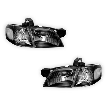 Chevrolet Venture LS / LT / Warner Bros. Edition (1997 - 2005) Replacement Headlights and Corner Lights LH + RH